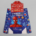 Коробка складная "С Новым годом", Человек-паук, 20 х 17 х 10 см