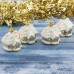 Украшение ёлочное "Домики в снегу" (набор 4 шт) 5,5х5,5 см, Микс
