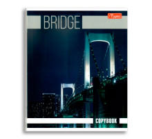 Тетрадь общая, 36 листов, Bridges of the World, клетка