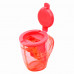 Точилка DELI "Cup" пластиковая, 2 отверстия с контейнером, цвет Микс