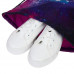 Мешок для обуви 420 х 340 мм Calligrata "Вперёд к знаниям", фиолетовый