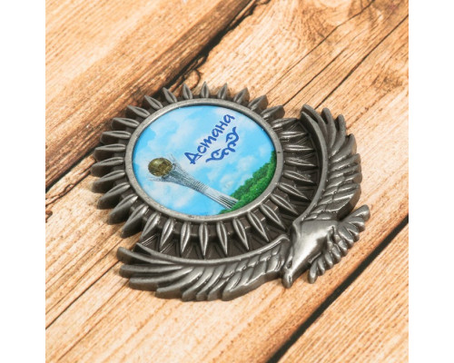 Магнит в форме орла «Астана. Байтерек»