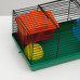 Клетка-мини для грызунов "Пижон" №1, укомплектованная, 27 х 15 х 13 см, зеленый, Микс