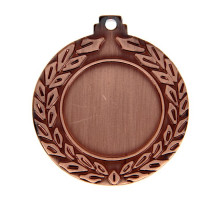 Медаль под нанесение, бронза, d=4,5 см