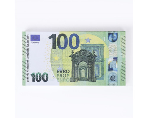 Пачка купюр 100 евро