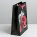 Пакет ламинированный вертикальный «Цветы любви», S 12 × 15 × 5.5 см