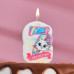Свеча для торта "Цифра 7, кошка русалка", 5×8.5 см