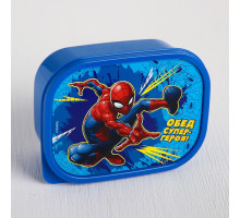 Ланч-бокс прямоугольный 500 мл "Обед супергероя", Человек-паук