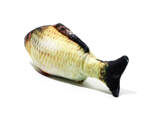 Игрушка "Рыба моей мечты!" с кошачьей мятой, сазан, 20 см