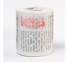 Сувенирная туалетная бумага "Анекдоты", 5 часть, 9,5х10х9,5 см