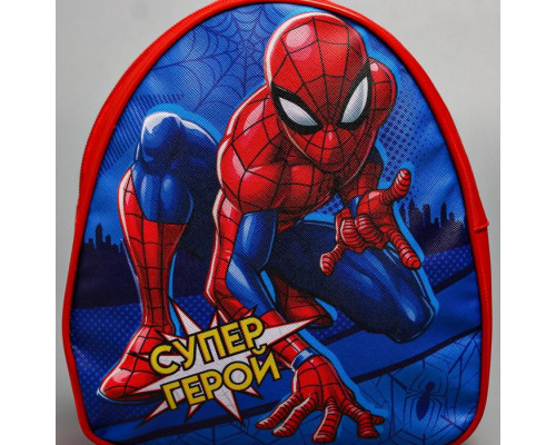 Рюкзак детский «Супер-герой», Человек-паук, 23 x 20,5 см