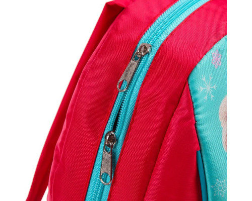 Рюкзак детский «Холодное сердце», 20 х 13 х 26 см, отдел на молнии, цвет серый
