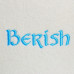 Шапка для бани с вышивкой "Berish"