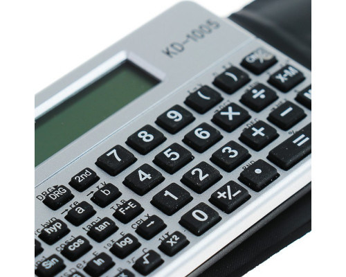 Калькулятор инженерный с чехлом 10 - разрядный, KD - 1005
