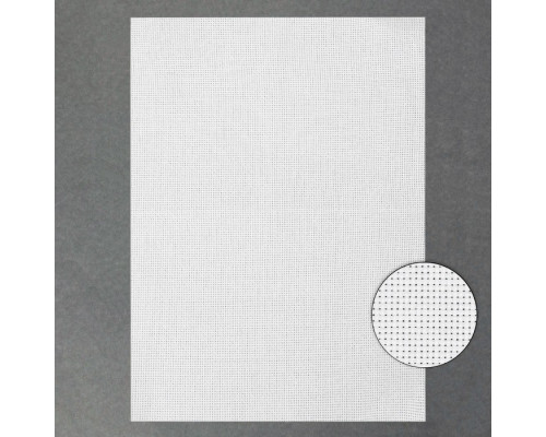 Канва для вышивания №11, 30 × 40 см, цвет белый