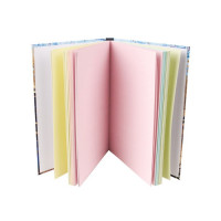 Скетчбук А5, 80 листов "Мрамор", твёрдая обложка, тонированный блок 120 г/м² (5 цветов по 16 листов)