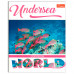 Тетрадь общая, 24 листа, Undersea World, клетка