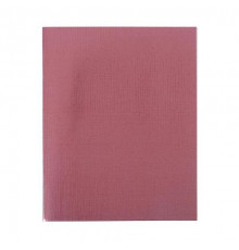Тетрадь 48 листов в клетку METALLIC "Розовая", обложка бумвинил, блок офсет