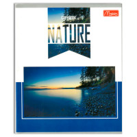 Тетрадь общая, 48 листов, Nature Copybook, линия
