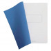 Тетрадь "Hatber", 80 листов, А4, клетка, полимерная обложка, на скобе, синяя