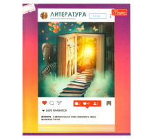 Тетрадь предметная "Литература", серия "Thematic Instagram", 24 листа (рус.)