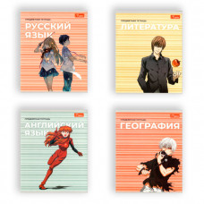 Комплект предметных тетрадей "Thematic Anime-RU", 36 листов (на русском языке)