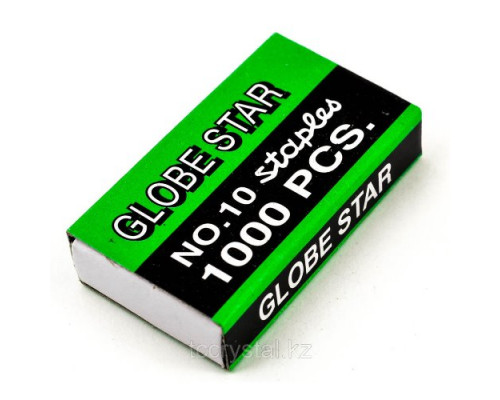 Скобы для степлера, GLOBE STAR, №10, 1000 штук