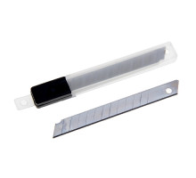 Набор лезвий для канцелярских ножей, 9 мм, 10 шт.