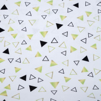 Бумага глянцевая "Треугольники" 50 х 70 см