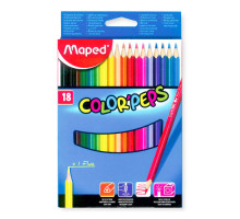 Карандаши цветные "COLOR' PEPS", 18 цветов, Maped