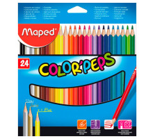 Карандаши цветные "COLOR' PEPS", 24 цвета, Maped