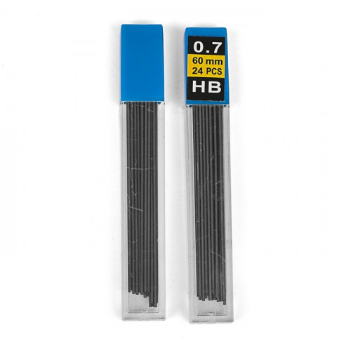 Грифели для механических карандашей НВ, 0.7 мм