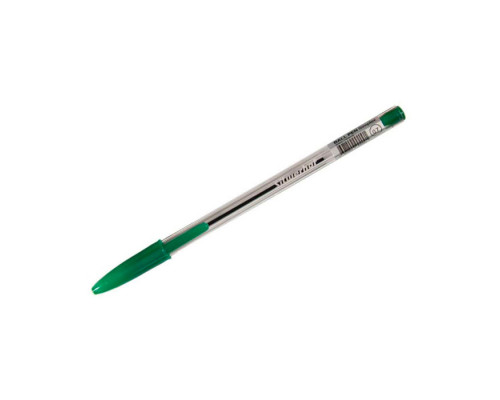 Ручка шариковая SILWERHOF "Simplex" 0,7 мм, зеленая