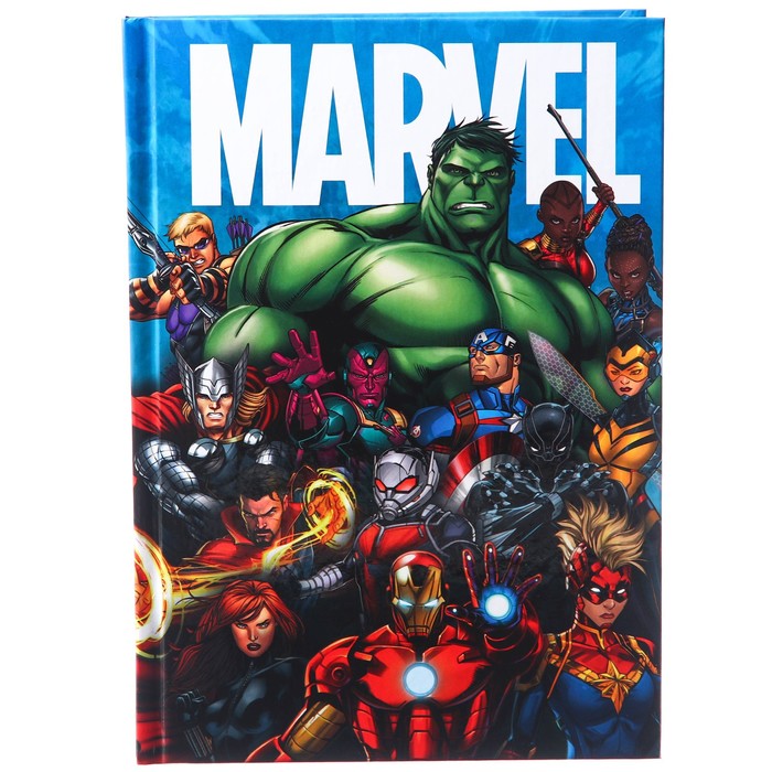 Ежедневник А5, 80 листов Marvel, Мстители