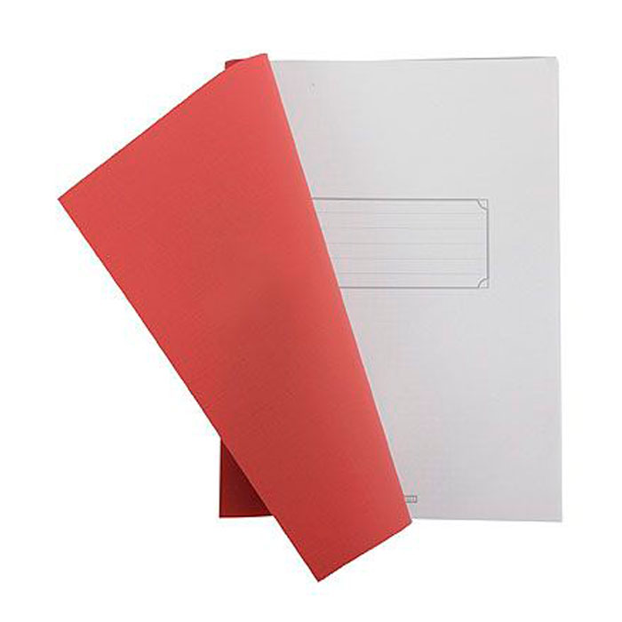 Тетрадь Hatber, 80 листов, А4, клетка, полимерная обложка, на скобе, красная