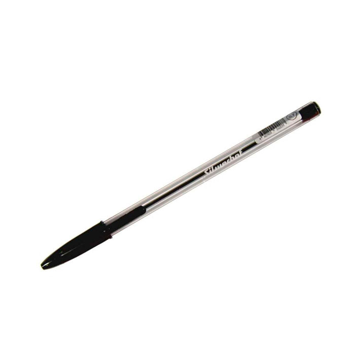 Ручка шариковая SILWERHOF Simplex 0,7 мм, черная